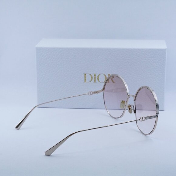 Dior EVERDIOR R1U D0F1 Round Sunglasses – Gold - Picture 8 of 9